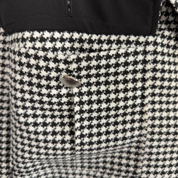 Tahari Black and White Houndstooth Blazer XS - Picture 9 of 13